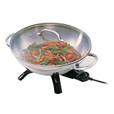 Presto Stainless Steel Electric Wok