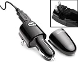Search : Naztech n300 3-IN-1 Cell Phone Charger with Mini USB Cable for Motorola Stature i9 Cell Phone