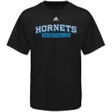 adidas New Orleans Hornets Black Double OT T-shirt