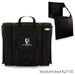 Colorado College Tigers Padded Lightweight Stadium Seat - Black w/Digital Print