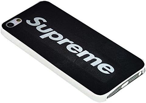 Supreme Black White for Iphone Case (iphone 6 plus white)