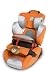Kiddy 41430IP019 - Infinity Pro, orange / silber, Klasse 1 ab ca. 9 Monate - 3,5 Jahre (9 - 18 kg)