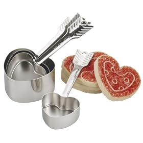 Endurance Heart Measuring Cups Set of 4