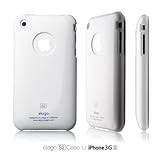 elago S2 Case for iPhone 3G/3GS (High Glossy) - White + Universal Dock Adap ....