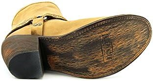 Independent Boot Company Whitney Women US 10.5 Tan Ankle Boot