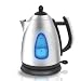 Kitchen & Housewares : GEHEA EK7067 1.7 Liter Stainless Steel Cordless Electric Kettle