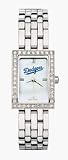 Los Angeles Dodgers Ladies Allure Stainless Steel Watch Bracelet