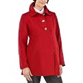 Liz Lange&reg; Short Wool Wrap Coat - Red