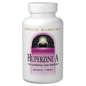 Huperzine A (200mcg) 120 tabs by Source Naturals