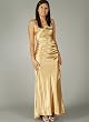 Satin Jewel Dress for Bridesmaid Formal Prom