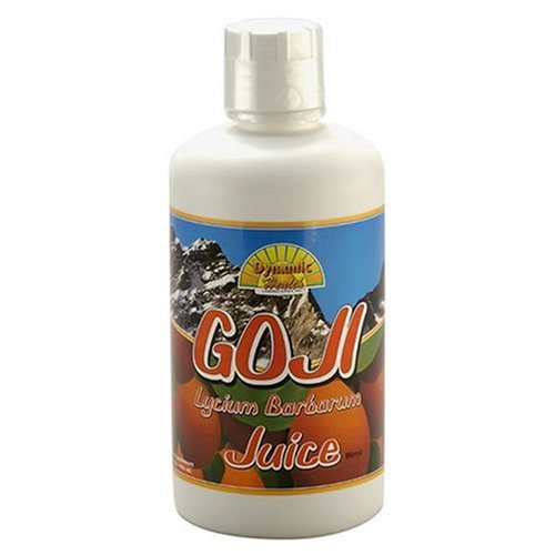 Dynamic Health Goji Juice Blend, Lycium Barbarum, 32 Ounces (Pack of 2)