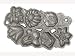 John Wright Flower Muffin Pan 14-in.