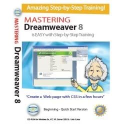 Click here to buy Mastering Adobe Dreamweaver 8.0 Step by Step Training.
