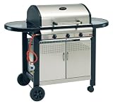 Landmann 3 Burner Gas Flatbed Barbecue with Roast Lid 32337