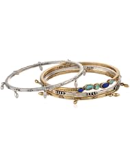 Lucky Brand "Fond Yearning" Ombre Blue Bangle Bracelet Set