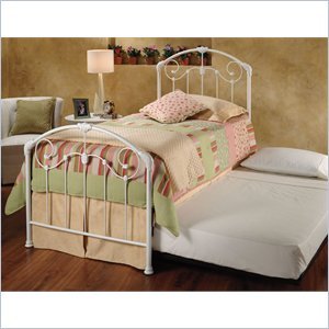 Maddie Twin Daybed with Roll-Out Trundle Hillsdale Furniture-325BTWHTR,Hillsdale Furniture,9580