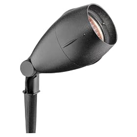 Intermatic CL508L Malibu One-Light Outdoor Floodlight with 35-Watt Halogen Bulb, Black