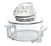 from Designer Habitat Designer Habitat 12 Litre Premium 1400w Halogen Oven Cooker complete with Extender Ring (to 17 Litre), Lid Holder, Steamer, Frying Pan, Skewers, Low Rack, High Rack, Glove plus FREE starter guide with Recipes Model 07/009