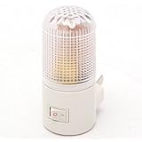 Wall Plug in 6 LED Night Light AC 3w Powered Wall Mounted Energy Saving Lamp