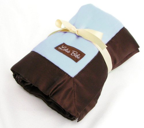 Lotus Bebe Bamboo Baby Blanket (Blue)