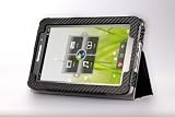 MoKo(TM) Premium Folding Cover Case with Stand for Lenovo IdeaPad A1 Android Tablet, BLACK