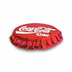 Herding 549074093 3D-Kissen Coca Cola "Kronkorken"