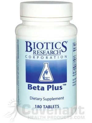 Biotics Research Beta Plus -- 180 Tablets