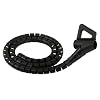 Monster 129800 Cable-it Cable Management Kit Kabelmanagement Klein (243 cm) schwarz