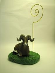 Big Horn Sheep RAM Figurine Memo Holder