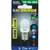 ELPA LED�����ŵ�ʥĥ���ʸ���E17�˥֥롼 ELN-02B-BL