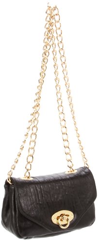 Pietro Alessandro 400 Black Matte Cross Body,Black,One Size