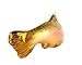 Old World Christmas Brown Trout Glass Ornament