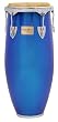 Tycoon Percussion 11.75 Inch Concerto Series Conga With Single Stand, Blue Spectrum