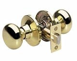 Master Lock BCO0403 Biscuit Passage Door Hardware with SilvaBond Antimicrobial Protected Finish, Polished Brass Master Lock BCO0403 Biscuit Passage Door Hardware with SilvaBond Antimicrobial Protected Finish, Polished Brass