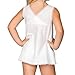 I.C. Collections Little Girls White Simple A-Line Slip, 2T