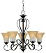 Duchess Collection Palladian Bronze Finish Chandelier - QUZ-DH5005PN