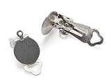 Eigenschaften KnorrPrandell / Gütermann / KnorrPrandell 2365875 - Ohrclip silber, 4 Stück/Dose