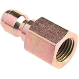 Forney 75135 Pressure Washer Accessories, Quick Coupler Plug, 1/4-Inch Female NPT, 5,500 PSI