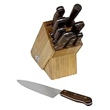 Chicago Cutlery Walnut Tradition 10-Piece Knife Set with Block