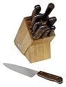 Chicago Cutlery Walnut Tradition 10-Piece Knife Set with Block