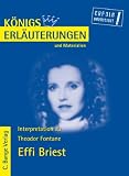 K&ouml;nigs Erl&auml;uterungen und Materialien, Bd.253, Interpretation zu Effi Briest - Theodor Fontane