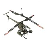 18 Huges Defender Military 3ch RC Helicopter with Gyro YD-911 (Black) by Brainydeal