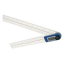 iGaging 35-310-G Electronic Digital Protractor Goniometer Angle Finder Miter Gauge, 11-Inch
