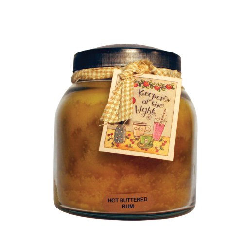 A Cheerful Giver Hot Butter Rum Papa Jar Candle, 34-Ounce