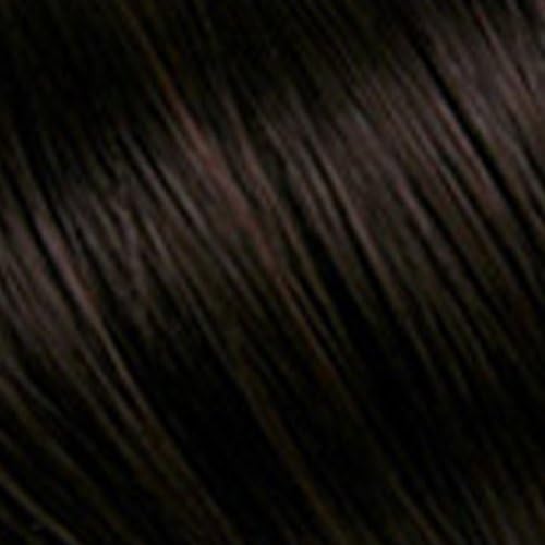 [HWANGHOOMO]100% Human Hair Top Hairpiece Clip-on Hair Extension Wig_Soft Volume L (Brown)