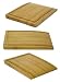 Mango Leaf 91043 10-1/4 by 8 by 3/4-Inch Small Bamboo ChopSlope
