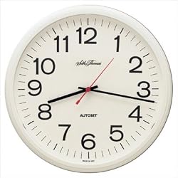 12 Manager Plastic Autoset Wall Clock