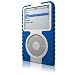 XtremeMac IPV-TA3-20 Tuffwrap Accent for iPod Video 30GB (Blue/White)