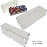 Clear Acrylic Poker Chip Rack/Tray Cover