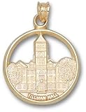 Clemson Tigers Tillman Hall Pendant - 14KT Gold Jewelry